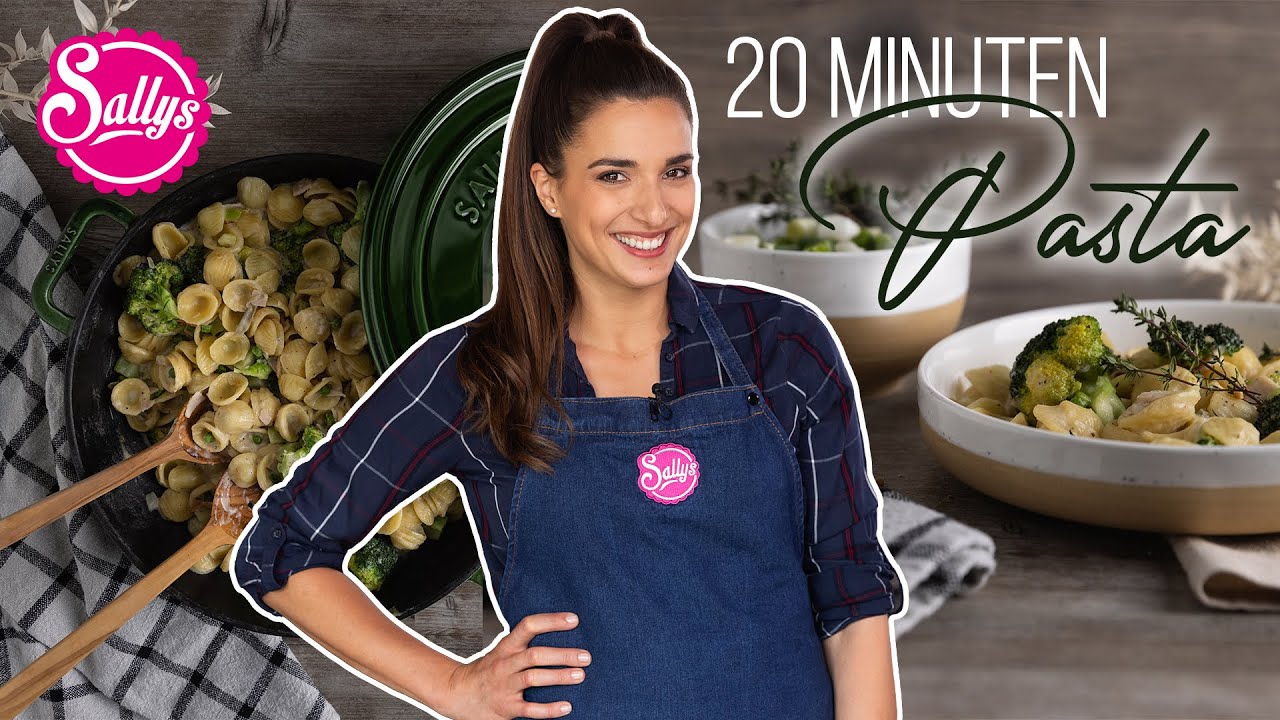 20 Minuten Pasta / Brokkoli-Schinken-Nudeln