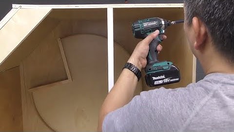 HOW TO ASSEMBLED AN RTA LAZY SUSAN (CORNER) BASE CABINET