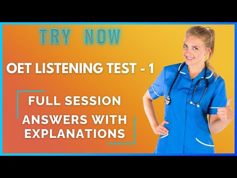 OET LISTENING TEST