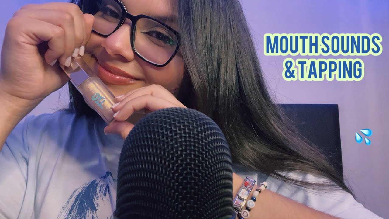MOUTH SOUNDS Y TAPPING EN OBJETOS RANDOM | ASMR EN ESPAÑOL | TRIGGERS 