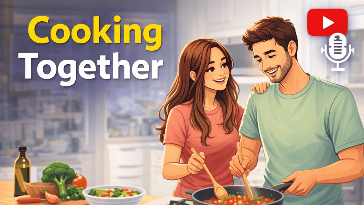 English Speaking Podcast for Easy Conversation in Daily Life || Cooking ...