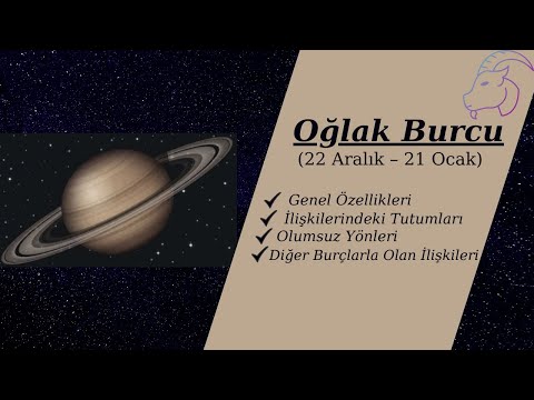 Video: Oğlak burcunun artıları ve eksileri nelerdir?