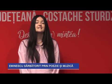 Mihai Eminescu sărbătorit prin poezie și muzică