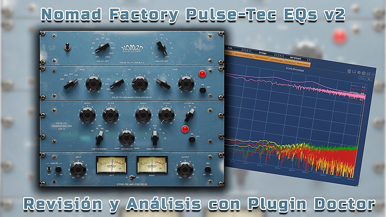 🎧Nomad Factory Pulse-Tec EQs v2🎧-Revisión en Español- - YouTube