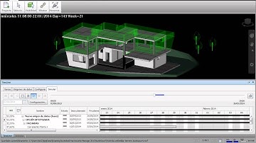 4D BIM SIMULATION (using revit naviswork and msproject)
