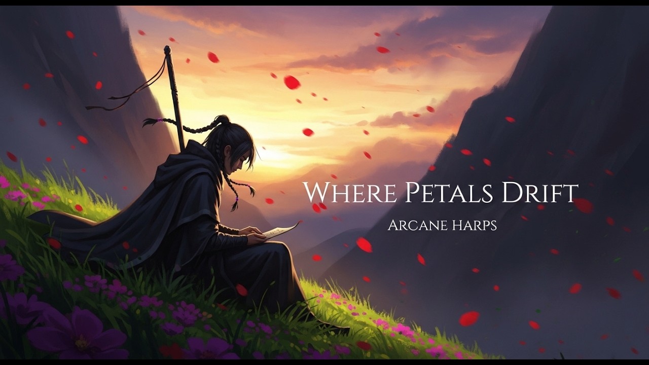 Where Petals Drift | Fantasy Celtic Ambience | Relaxing Music