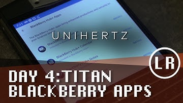 Unihertz Titan Day 4:  BlackBerry Apps and Keyboard Installation (Outdated)