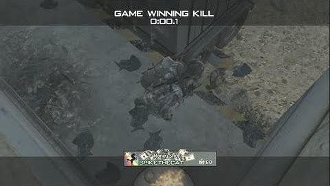 Funny Delayed Barrel Explosion Final Killcam | SPIKETHECAT