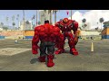 Upgrading weakest to strongest op red hulk in gta 5