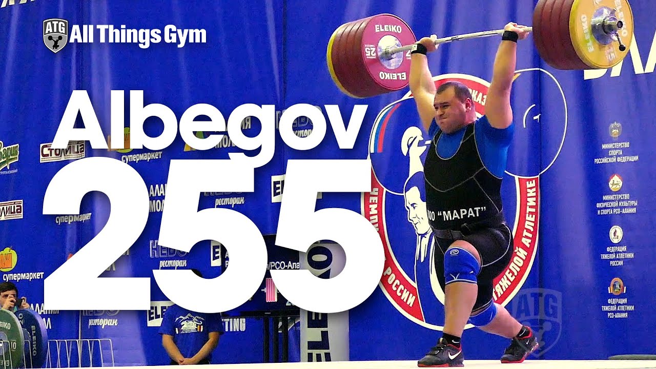 Ruslan Albegov 255kg Clean & Jerk 2016 Russian Weightlifting Championships
