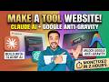 How to Build a Tool Website using Claude Ai and Google Antigravity