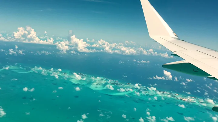 The View, Flying from Miami to Great Exuma, Bahamas