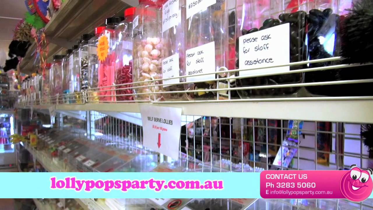  Party  Supplies  Redcliffe QLD  4020 Lollypops Party  YouTube