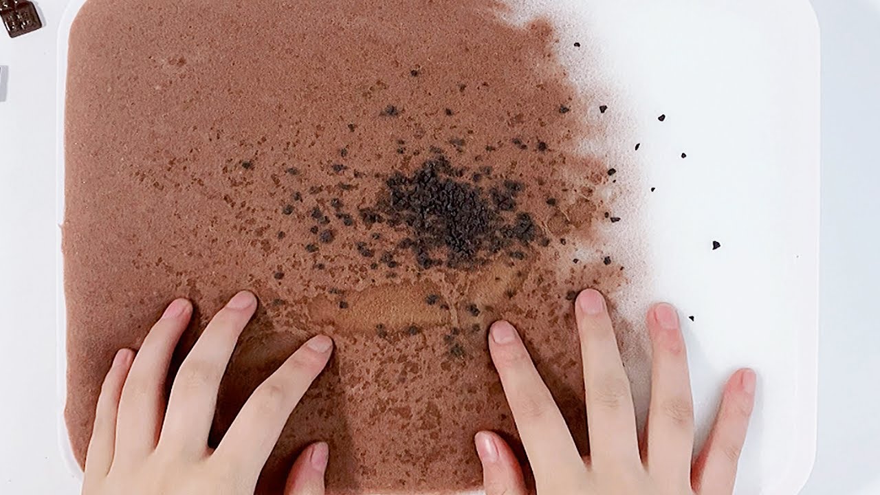 Crispy Sweetheart Iceberg Mud✨✨★ ASMR ★【Luna Slime】