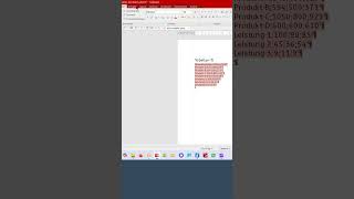 TextMaker Textdatei in Tabelle