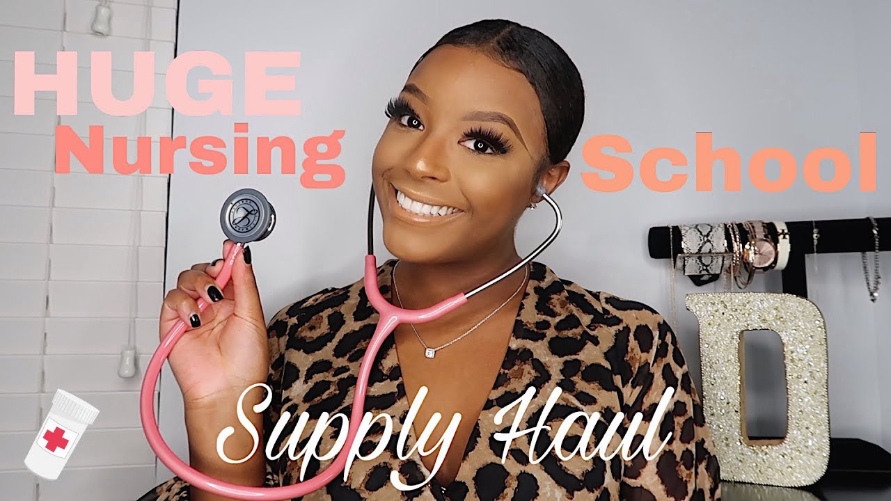 HUGE NURSING SCHOOL SUPPLY HAUL ☤♡