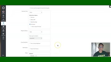 Example of how to create a not graded assignment in Canvas
