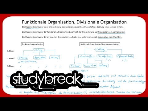 Video: Was ist eine multidivisionale Organisationsstruktur?