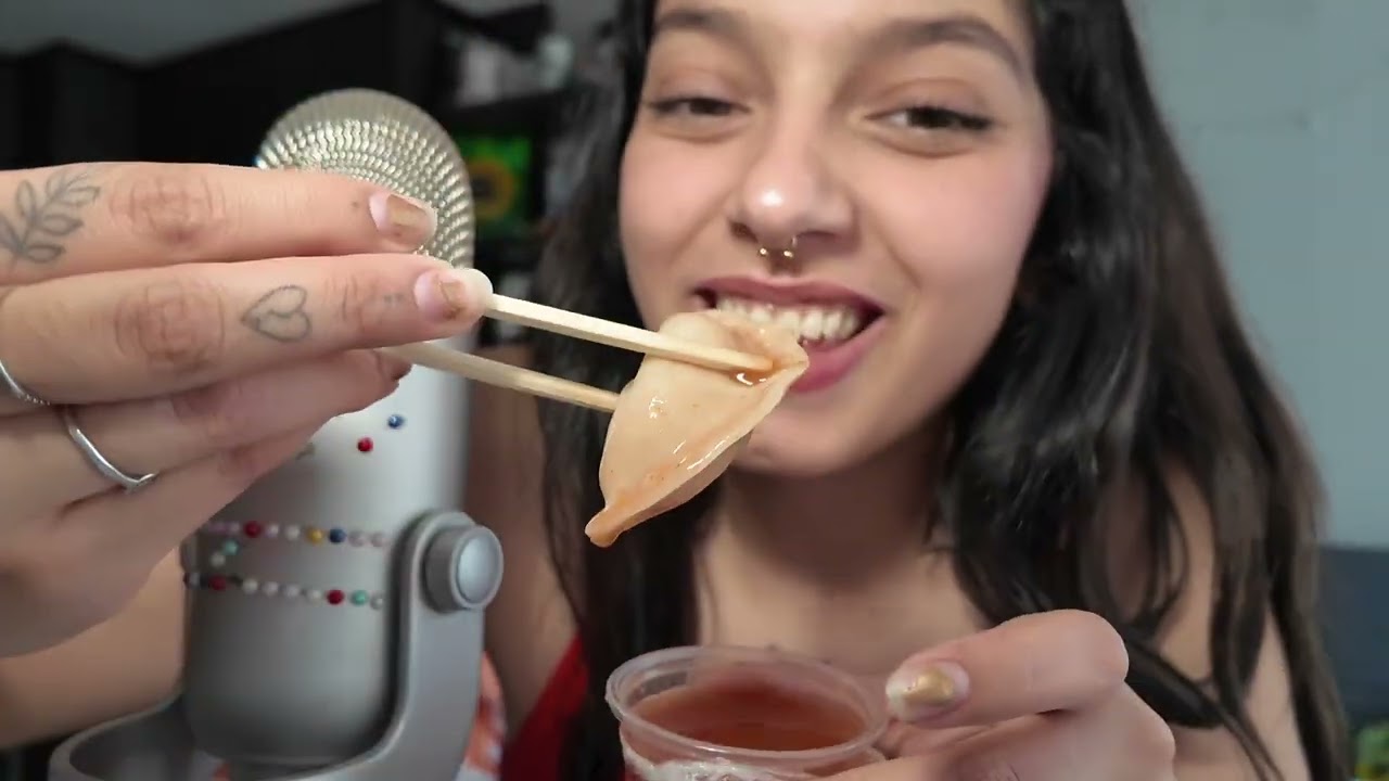 ASMR PROBANDO MENÚ VEGAN🌱 TOFUN.CL| SOFIWI