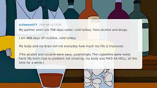 cold turkey alcohol and cigarettes clobbers e-cigs, NRT Chantix How Does Quitting Smoking "Cold