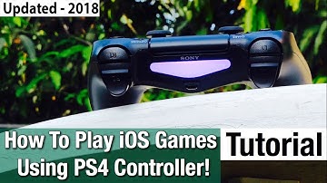 PS4 Controller On iPhone: How to Connect! - Even Connect PS3 Controoler With iPad! (2018)