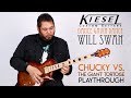 Will Swan - "Chucky vs. The Giant Tortoise" Playthrough - Dance Gavin Dance - Kiesel Guitars