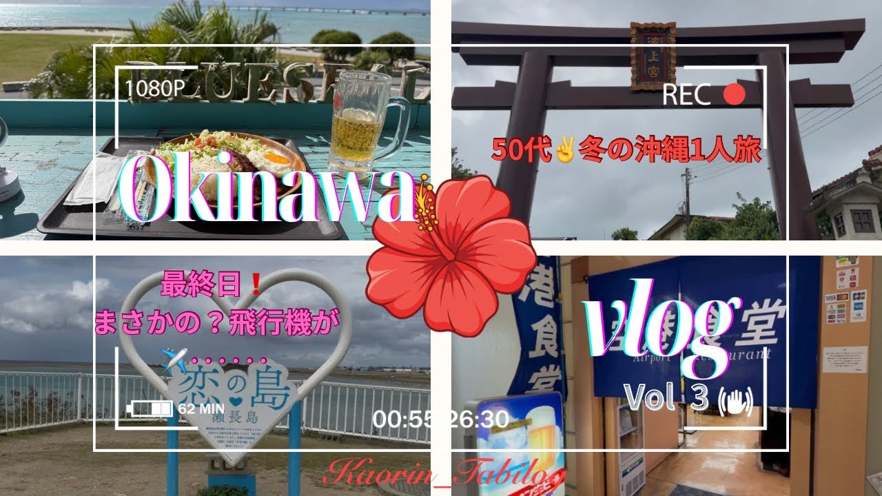 【冬の沖縄一人旅🌺Vol 3】ホテルアートステイ那覇国際通り🏨最終日🌺まさかの帰りの飛行機✈️が😱それでも楽しかった沖縄旅行🌺