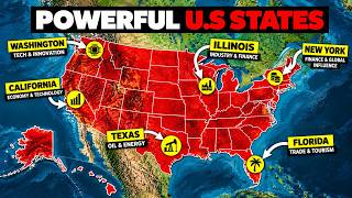How Powerful Would this U.S. States Be If They Were Countries 