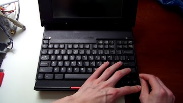 IBM Thinkpad 750CE - Overview (no boot)