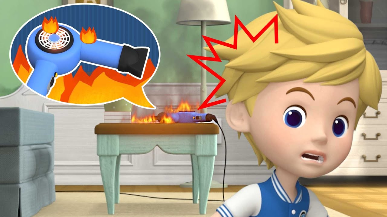 Aman Pakai Alat│Seri Keselamatan Kebakaran🚒│Bahaya Korslet│Robocar POLI TV Bahasa Indonesia