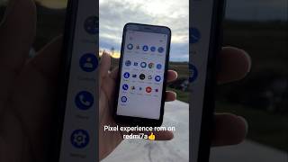 pixel experience rom on redmi 7a || custom rom #redminote7 #redmi7a #twrprecovery