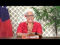 Summit Participant Statement of Samoa for 2021 'Summit for Democracy'