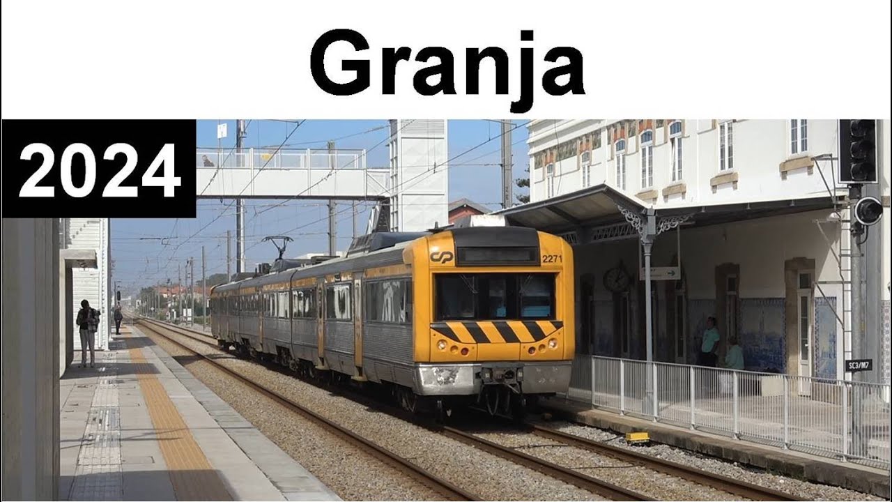 Estação de Granja - Comboios de Portugal & MEDWAY Trains