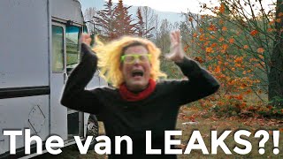 Life update: WINTER van is leaking?!