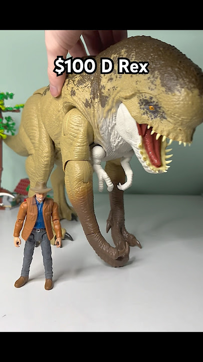 $5 Vs $500 D Rex #jurassicworldrebirth #drex #jurassicworld