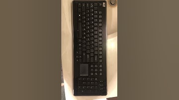Adesso WKB-4400UB - Wireless SlimTouch Desktop Touchpad Keyboard