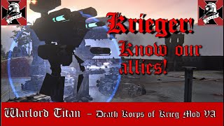 Lucius Pattern Warlord Titan - Death Korps of Krieg VA