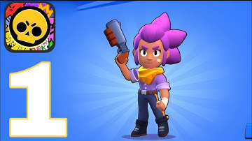 Brawl Stars - Gameplay Walkthrough Part 1 - Shelly: Gem Grab (iOS, Android)