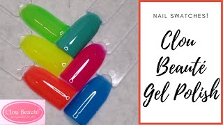 CLOU BEAUTÉ NEON GEL POLISH REVIEW | Nail Haul | The Polished Lily