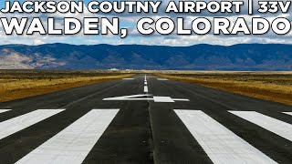Walden-Jackson County Airport (33C) Flyover