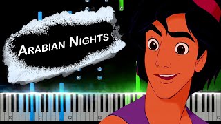 Arabian Nights (from Aladdin) Piano Tutorial