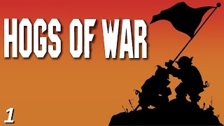 картинка: Hogs of War - Часть 1 (Прохождение с моим переводом, RUS-Sub)