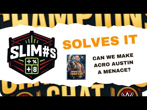 Acro Austin Can HIT Slim Solves It For Steve Austin Unpredictable Bionic Man