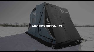 Clam X400 THERMAL XT Fish Trap Shelter Features & Benefits