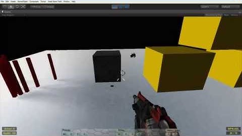 [Unity] Alien Destroyer: movement, settings, save/load game