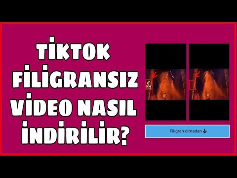 Tiktoktan İndirilen Videodan Logoyu Kaldırma - TİKTOK LOGO SİLME