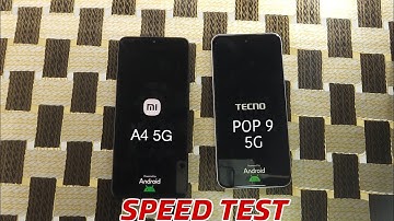 Redmi A4 5G vs Tecno POP 9 5G Speed Test with AnTutu, Gaming (4s Gen2 vs D6300)