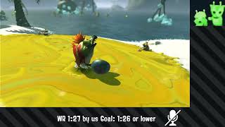 Pantree Beach - Splatoon  Raiders Speedrun in 1:27