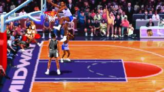 NBA Jam MAME funny basket score.avi