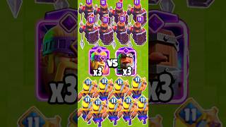 BARBAROS EVOLUCIONADOS vs RECLUTAS | 1vs1 - 2vs2 - 3vs3 #clashroyale